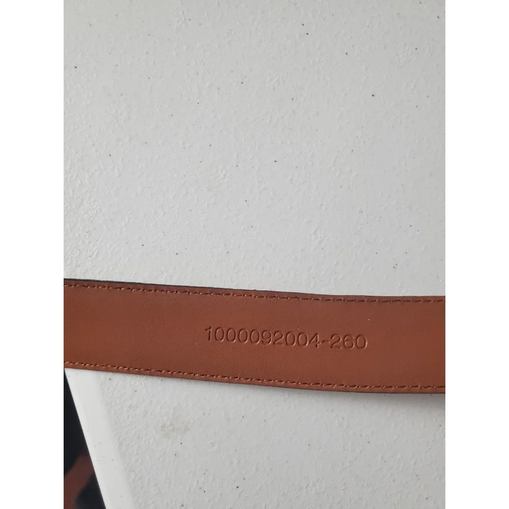 Brooks Brothers Belt Mens 40 Brown Genuine Leather Handcrafted Usa